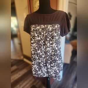 Velvet blouse by Graham and Spencer, size medium